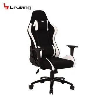 fully reclining gaming chair with footrest